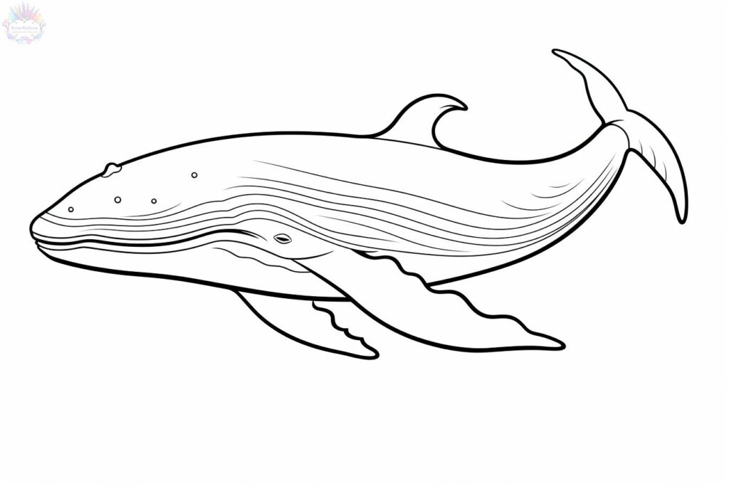 Coloriage Baleine