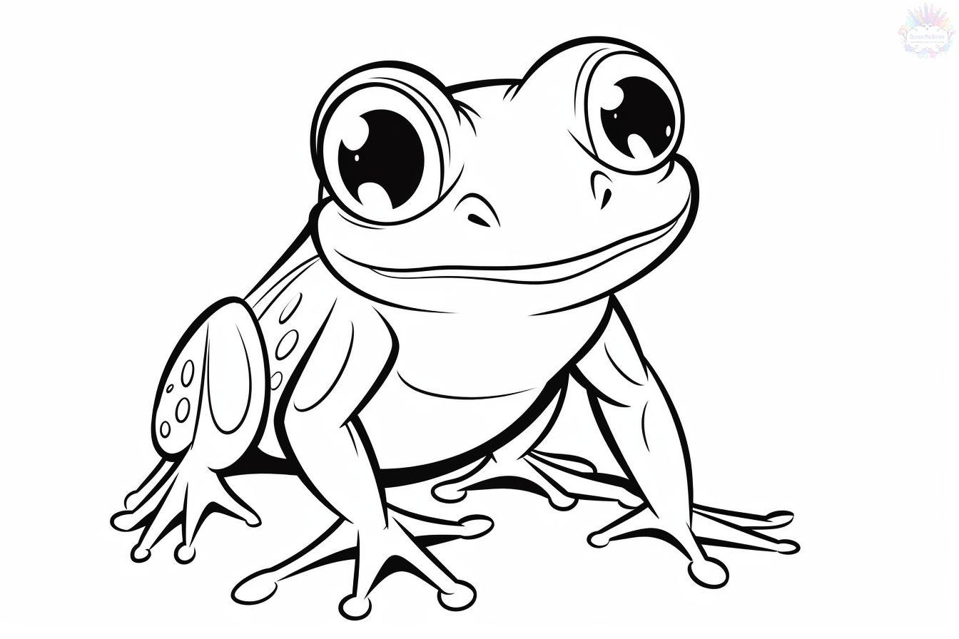 Coloriage Grenouille