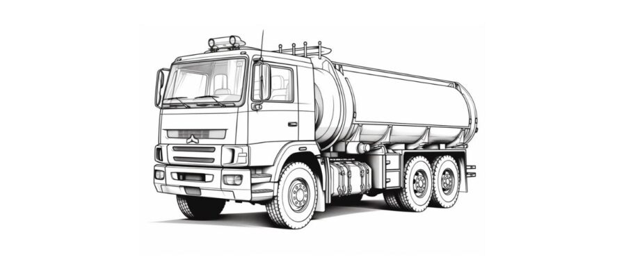Coloriage Camion