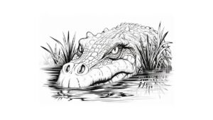 Coloriage Crocodile